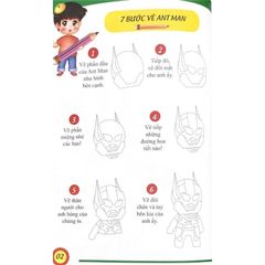 How To Draw - 7 Bước Vẽ Siêu Nhân - Tập 2 - Vanlangbooks