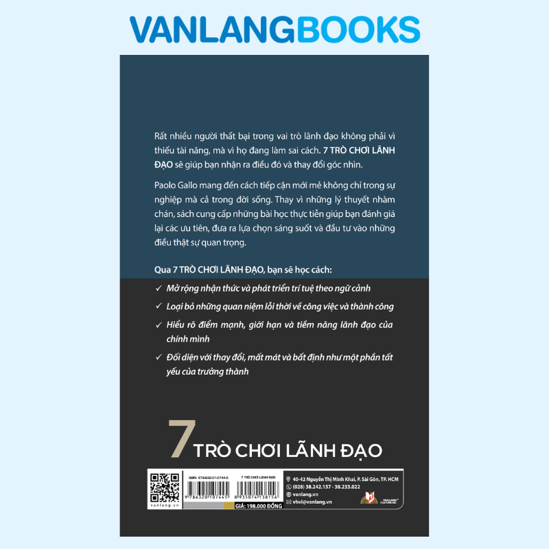 7 Trò Chơi Lãnh Đạo - Vanlangbooks