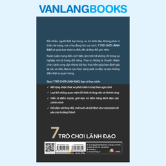 7 Trò Chơi Lãnh Đạo - Vanlangbooks