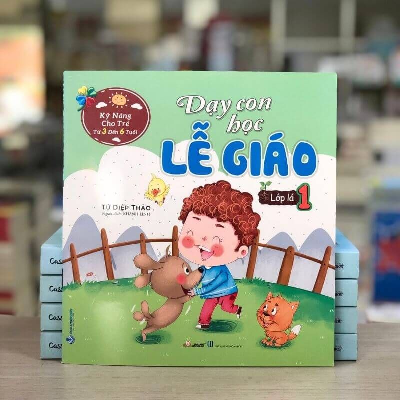 Dạy Con Học Lễ Giáo - Lớp Lá 1 (Tái Bản 2021) - Vanlangbooks