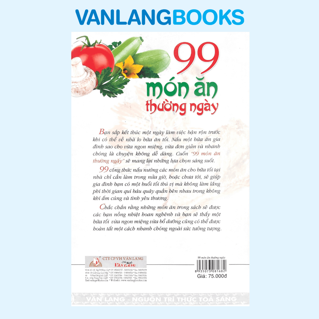 99 Món Ăn Thường Ngày - Vanlangbooks