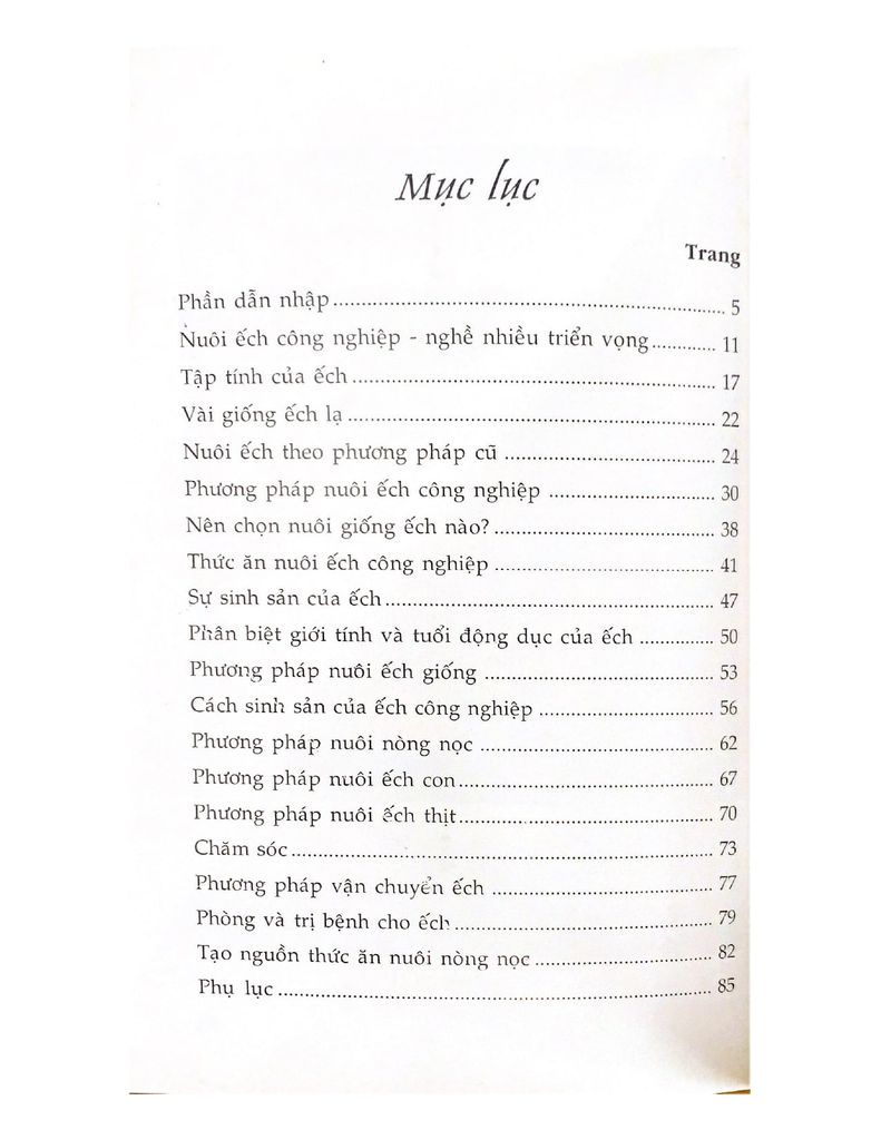 Nuôi Ếch Công Nghiệp - Vanlangbooks