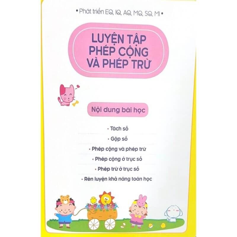 Cùng Bé Luyện Tập Phép Cộng Và Phép Trừ - Tư Duy Toán Học Hàn Quốc - Vanlangbooks