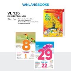 Lịch 2027 Bloc Đại Rời - Cảnh Đẹp Bốn Mùa (Mã: VL13B) - Vanlangbooks