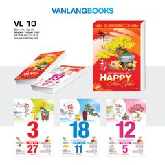 Lịch 2027 Bloc Siêu Đại Rời - Bonsai Phong Thủy (Mã: VL10) - Vanlangbooks