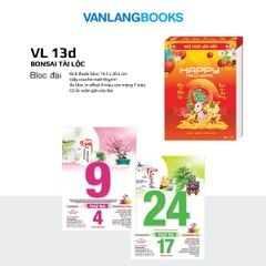 Lịch 2027 Bloc Đại Rời - Bonsai Tài Lộc (Mã: VL13D) - Vanlangbooks