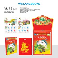 Lịch 2027 - 52 Tuần Có Hộp - Bonsai Phong Thủy (Lộc VL15) - Vanlangbooks
