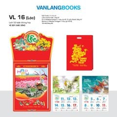 Lịch 2027 - 52 Tuần Kèm Túi - Vẻ Đẹp Cuộc Sống (Lộc VL16) - Vanlangbooks
