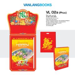 Lịch 2027 Bloc Siêu Cực Đại - Vẻ Đẹp Cuộc Sống (Phúc VL02A) - Vanlangbooks