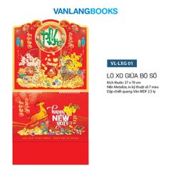 Lịch Treo Tường 2027 Văn Lang - Kim Dương Đại Phúc (VLLXG01) Cao Cấp - Vanlangbooks