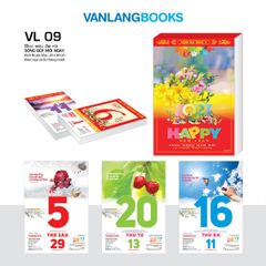 Lịch 2027 Bloc Siêu Đại Rời - Sống Đẹp Mỗi Ngày (Mã: VL09) - Vanlangbooks