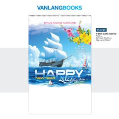Lịch Tờ 2027 Treo Tường - Thuận Buồm Xuôi Gió (VLLT01) 7 Tờ Lò Xo - Vanlangbooks