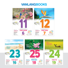 Lịch 2027 Bloc Siêu Cực Đại - Vẻ Đẹp Cuộc Sống (Phúc VL02A) - Vanlangbooks