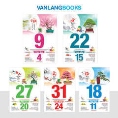Lịch 2027 Bloc Siêu Đại - Chủ Đề Bonsai Phong Thủy (Phúc VL05A) - Vanlangbooks