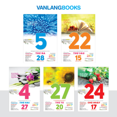 Lịch 2027 Bloc Siêu Đại - Chủ Đề Sống Đẹp Mỗi Ngày (Lộc VL04) - Vanlangbooks
