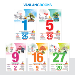 Lịch 2027 Bloc Đại Đặc Biệt - Chủ Đề Bonsai Tài Lộc (Lộc VL07C) - Vanlangbooks