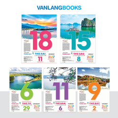 Lịch 2027 Bloc Cực Đại - Việt Nam Đi Là Nhớ (Phúc VL03A) - Vanlangbooks