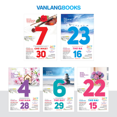 Lịch 2027 Bloc Đại Đặc Biệt - Chủ Đề Cảnh Đẹp Bốn Mùa (Lộc VL07A) - Vanlangbooks