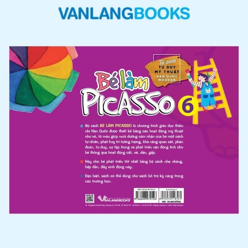 Bé Làm Picasso Tập 6 - Vanlangbooks