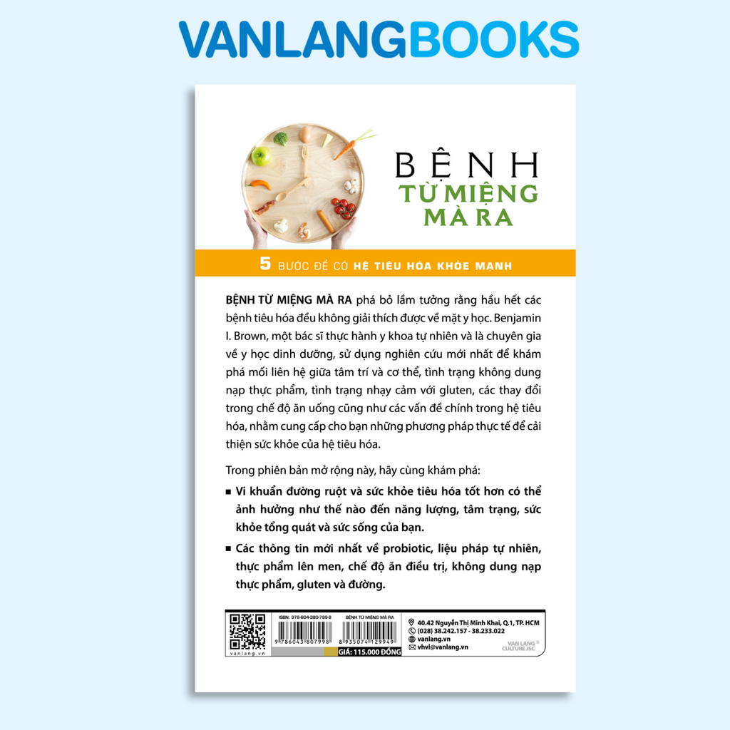 Bệnh Từ Miệng Mà Ra - Vanlangbooks
