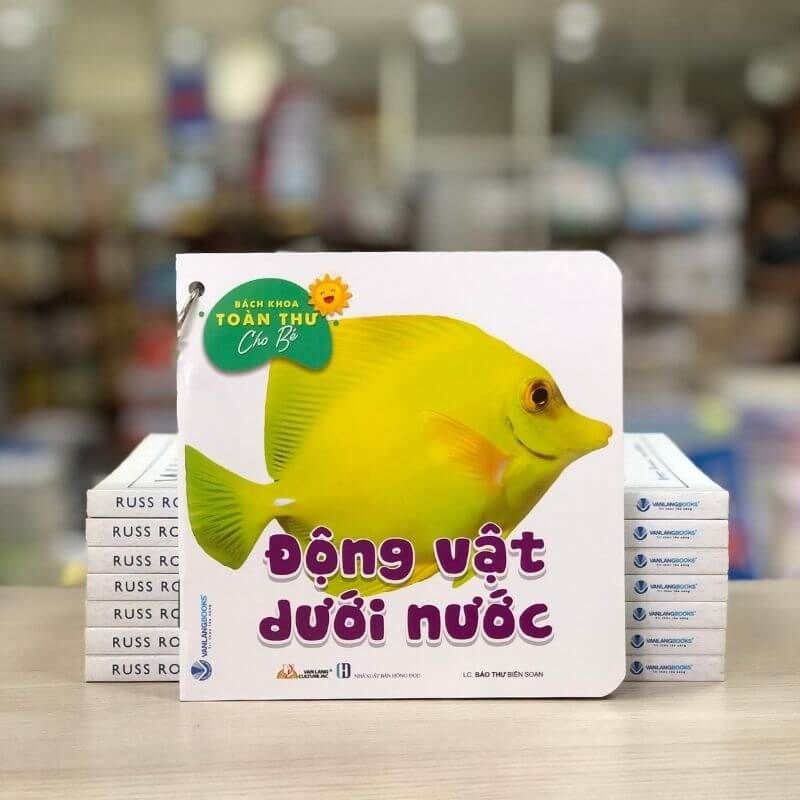 Bộ Bách Khoa Toàn Thư Cho Bé - Động Vật Dưới Nước (Bộ 5 Cuốn) - Vanlangbooks