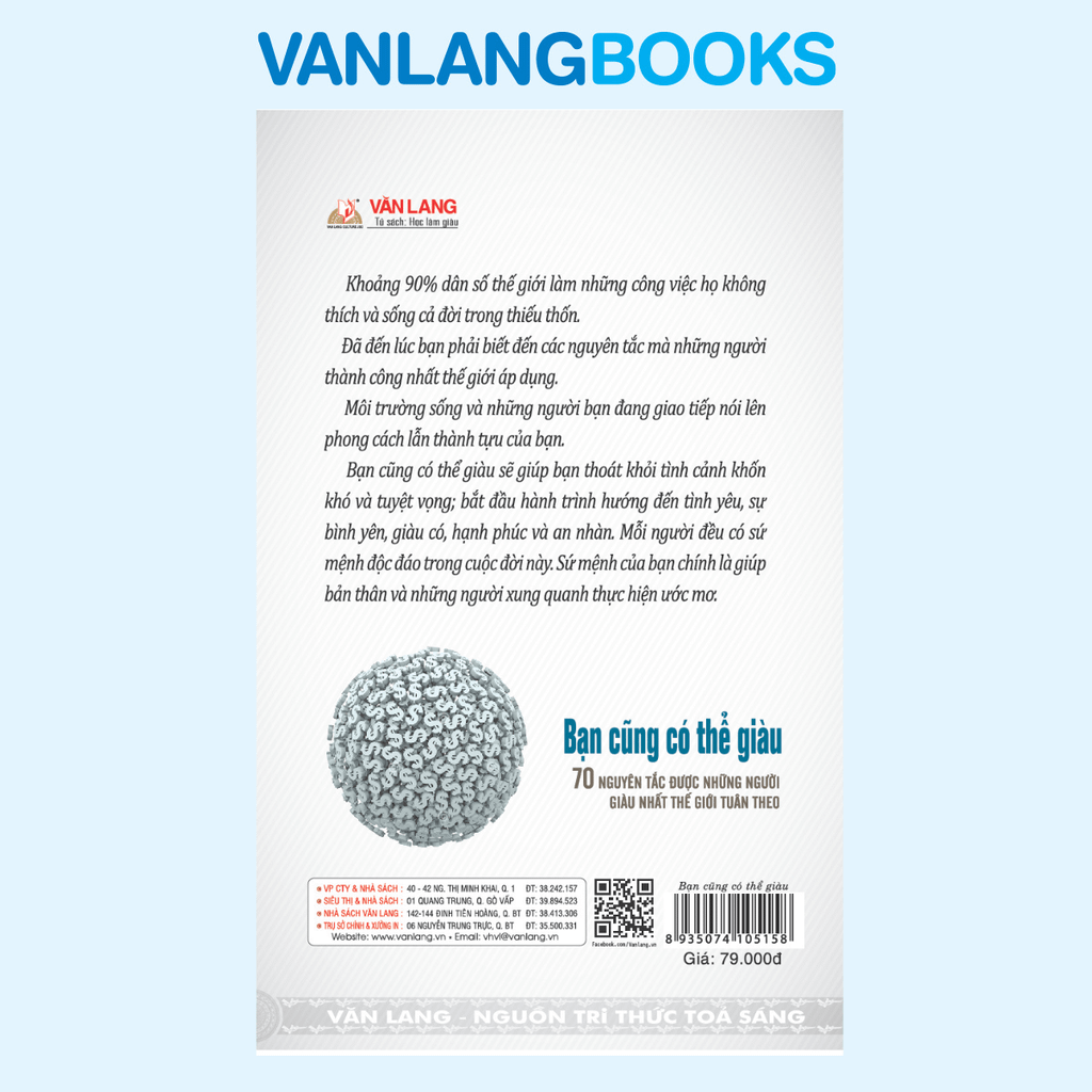 Bạn Cũng Có Thể Giàu  - Vanlangbooks