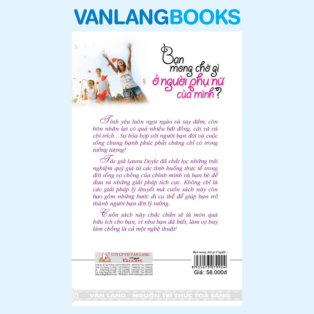 Bạn Mong Chờ Gì Ở Người Phụ Nữ Của Mình? - Vanlangbooks