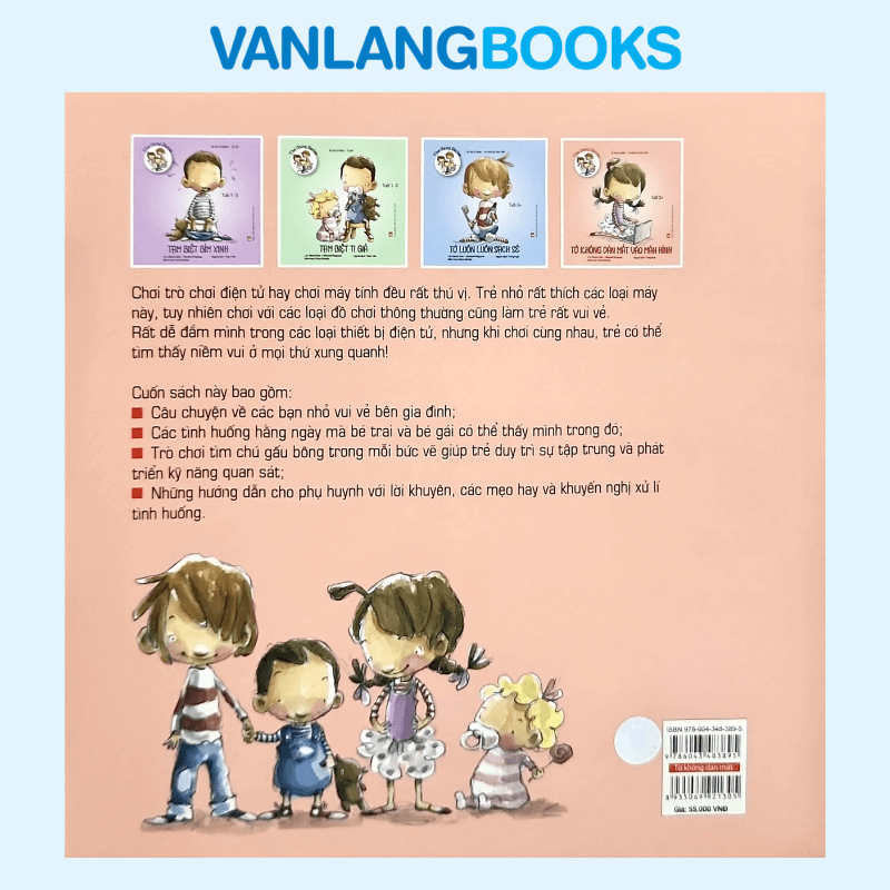 Bé Học Kĩ Năng Tự Chăm Sóc Bản Thân - Tớ Không Dán Mắt Vào Màn Hình