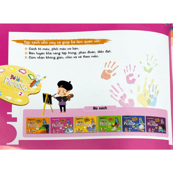 Bé làm Picasso Tập 2 - Vanlangbooks