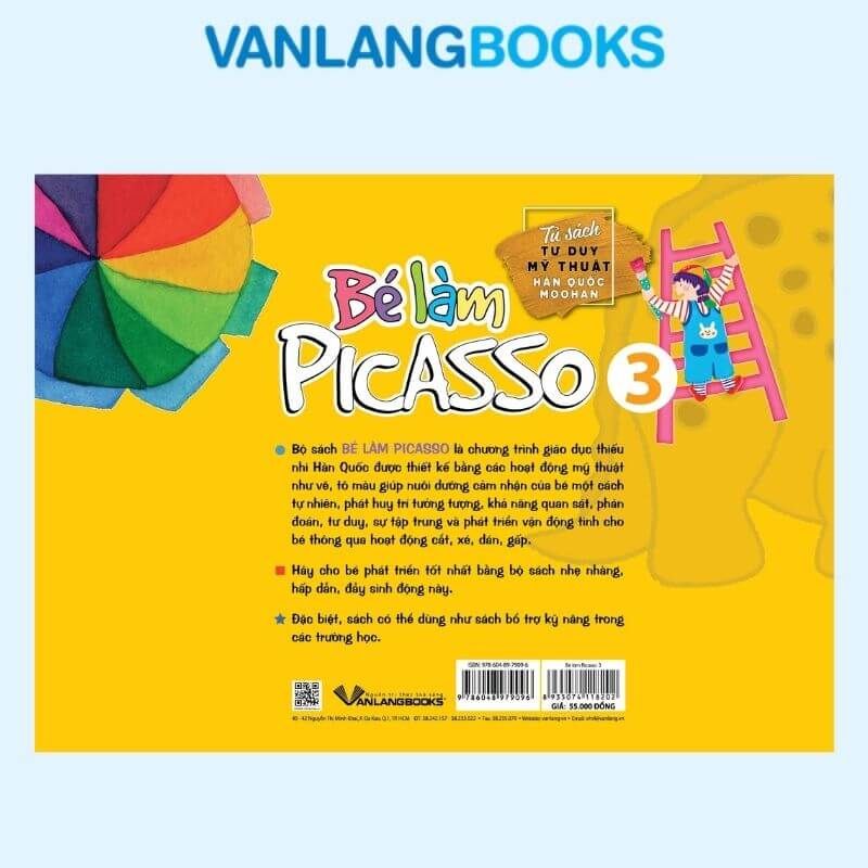 Bé Làm Picasso Tập 3 - Vanlangbooks