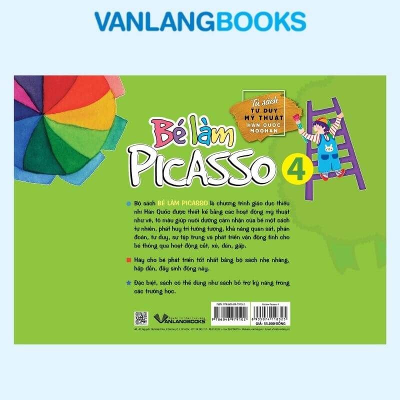 Bé Làm Picasso Tập 4 - Vanlangbooks