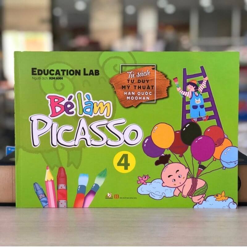 Bé Làm Picasso Tập 4 - Vanlangbooks