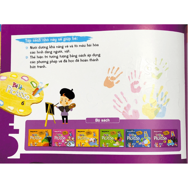 Bé Làm Picasso Tập 6 - Vanlangbooks