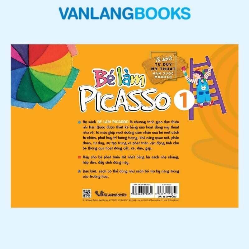 Sách Bé làm Picasso Tập 1 - Vanlangbooks