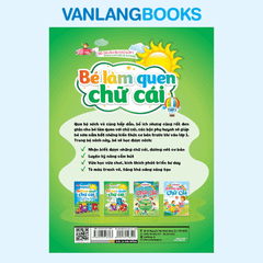 Bé Chuẩn Bị Vào Lớp - Bé Làm Quen Chữ Cái - Tập 2 (Dành Cho Trẻ Từ 4 - 5 Tuổi) - Vanlangbooks