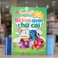 Bé Chuẩn Bị Vào Lớp - Bé Làm Quen Chữ Cái - Tập 2 (Dành Cho Trẻ Từ 4 - 5 Tuổi) - Vanlangbooks