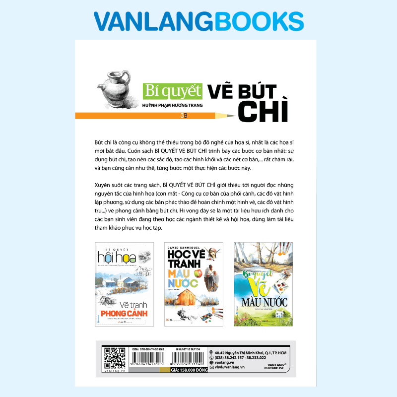 Bí Quyết Vẽ Bút Chì (Tái bản 2023) - Vanlangbooks