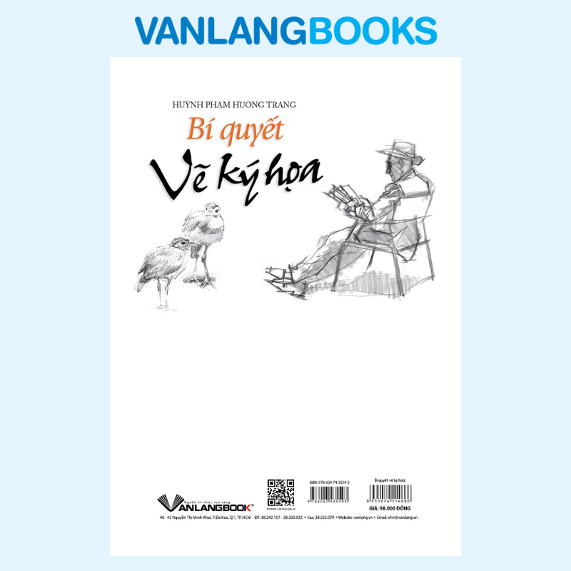 Bí Quyết Vẽ Ký Họa ( Tái Bản 2018) - Vanlangbooks