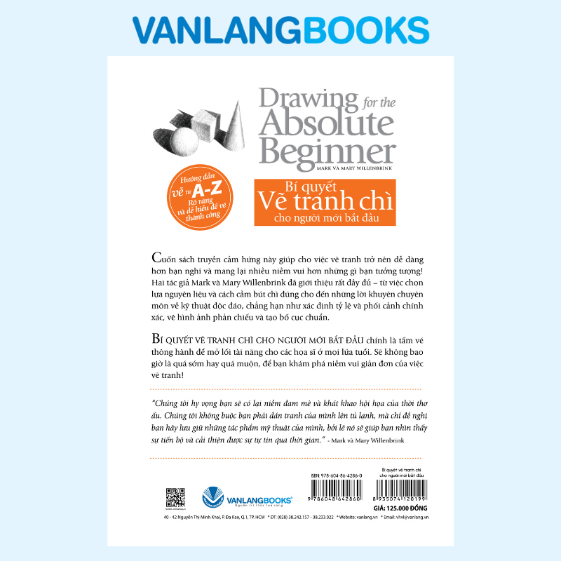 Bí Quyết Vẽ Tranh Chì Cho Người Mới Bắt Đầu - Vanlangbooks