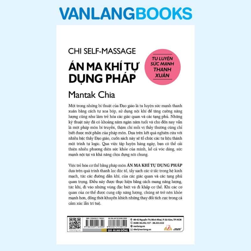 Bí Thuật Đạo Giáo - Án Ma Khí Tự Dụng Pháp (Tái Bản 2026) - Vanlangbooks