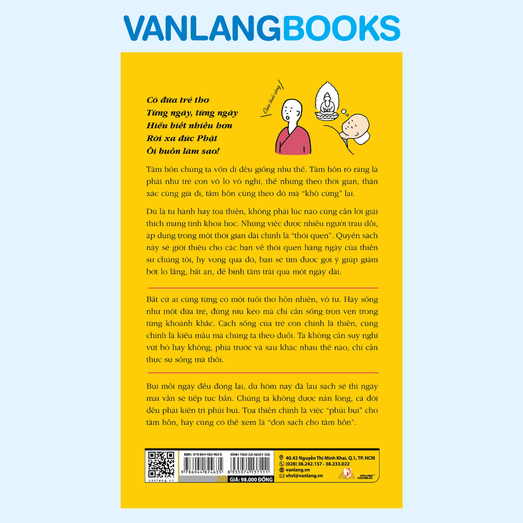 Bình Tâm Cả Ngày Dài - Vanlangbooks