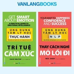 Bộ 2 Cuốn Ứng Dụng Tâm Lý Học - Thay Cách Nghĩ Mở Lối Đi & Trí Tuệ Cảm Xúc - Vanlangbooks