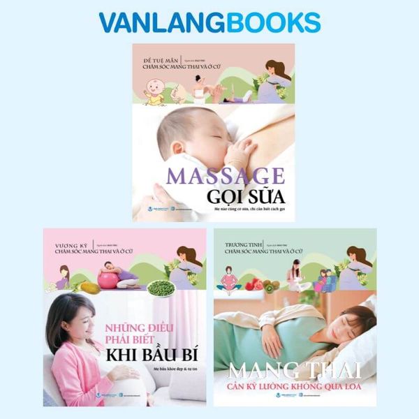 Bộ 3 cuốn Chăm Sóc Mang Thai và Ở Cữ - Vanlangbooks