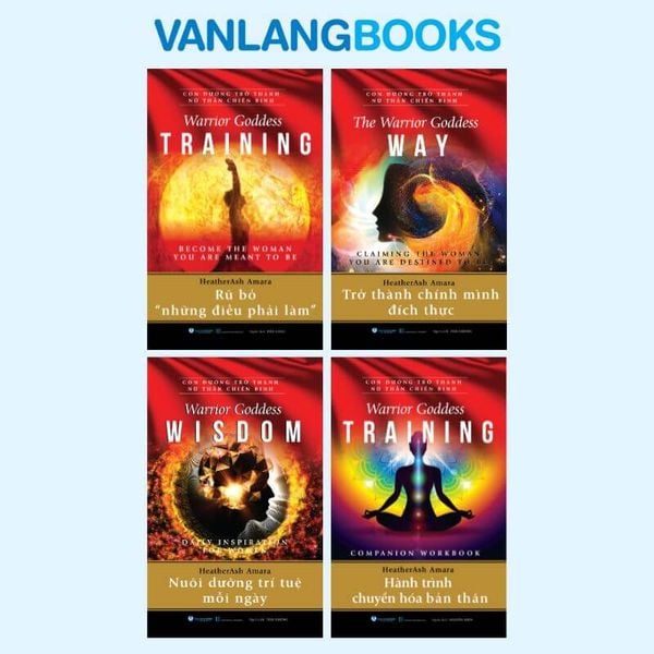 Bộ 4 Cuốn - Con Đường Trở Thành Nữ Thần Chiến Binh - Vanlangbooks