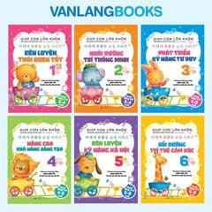 Bộ 6 Cuốn Sách Giúp Con Lớn Khôn - Vanlangbooks