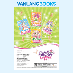 Bộ dán hình Sticker công chúa - Công chúa mộng mơ - Vanlangbooks
