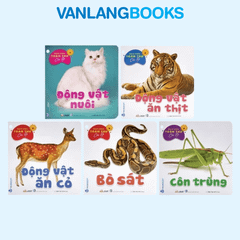 Bộ Sách Bách Khoa Toàn Thư Cho Bé - Động Vật (Bộ 5 Cuốn) - Vanlangbooks