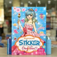 Bộ Sách Dán Hình Sticker Công Chúa - Công Chúa Dịu Dàng - Vanlangbooks