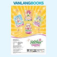 Bộ Sách Dán Hình Sticker Công Chúa - Công Chúa Xinh Đẹp - Vanlangbooks