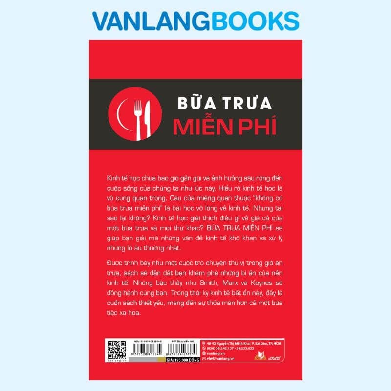 Bữa Trưa Miễn Phí  (Tái Bản 2026) - Vanlangbooks